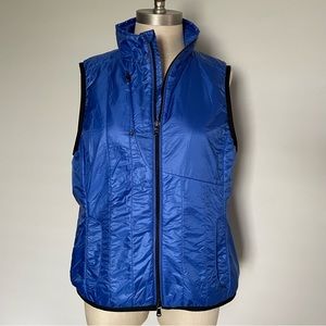 RLX Ralph Lauren gold royal blue vest size M
